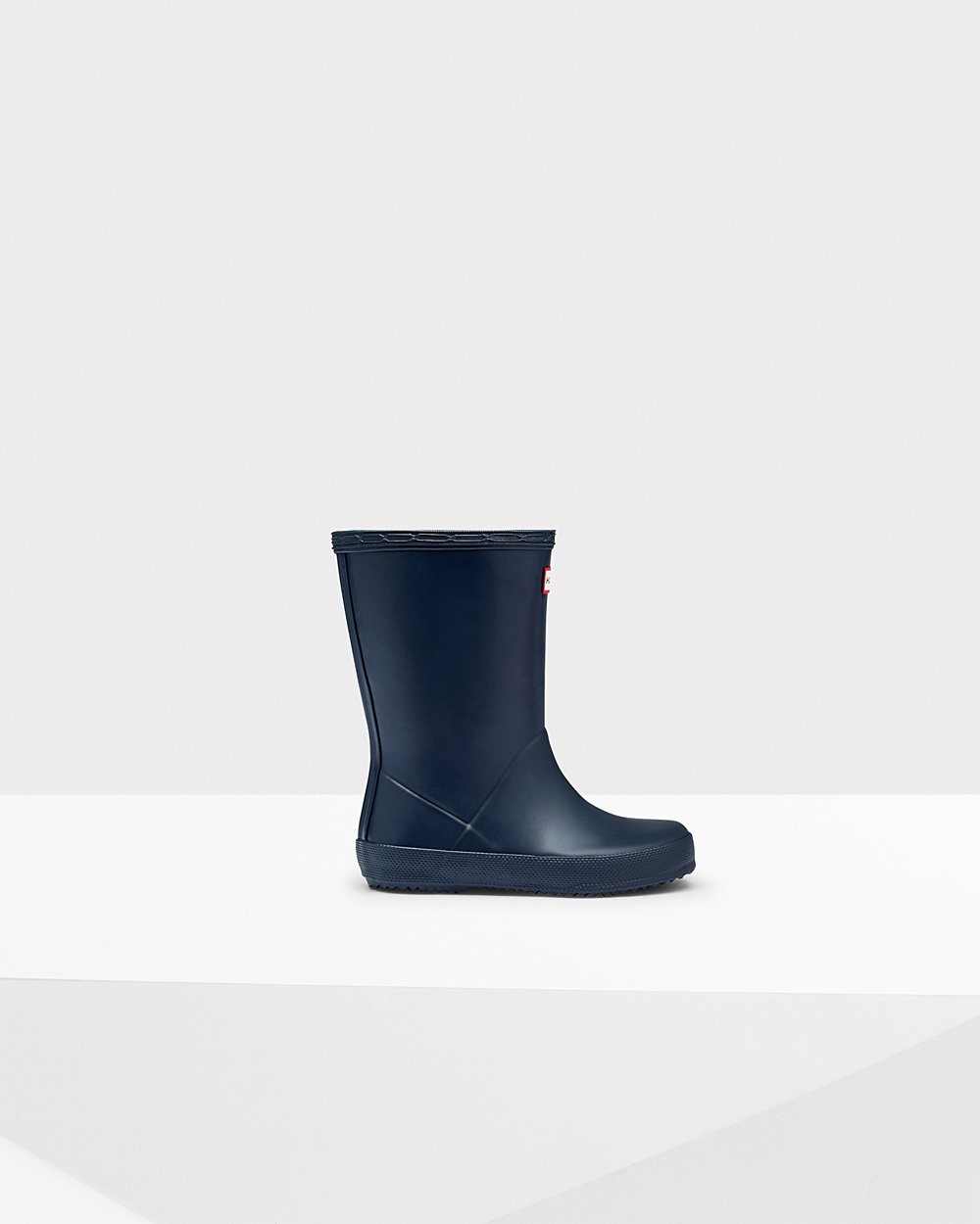 Bottes de Pluie Hunter Original First Classic Enfant Bleu Marine LDWEXGU-97